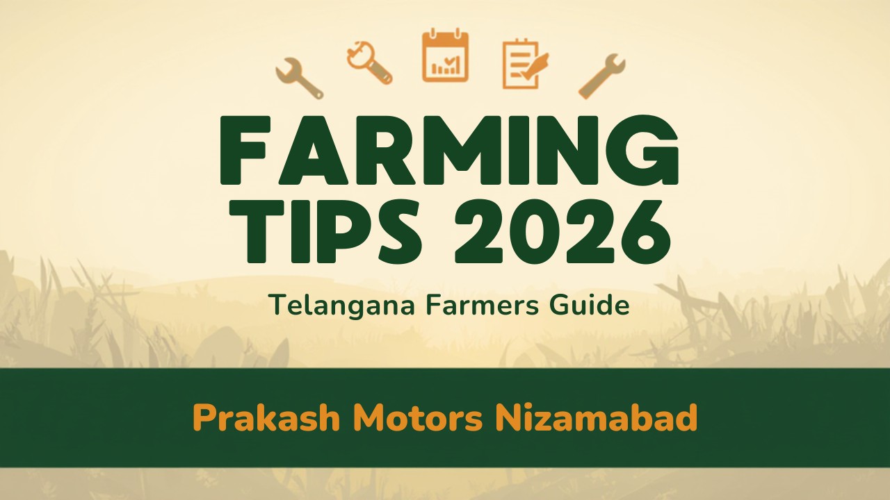 Seasonal Tractor Maintenance Guide for Telangana Farmers 2026
